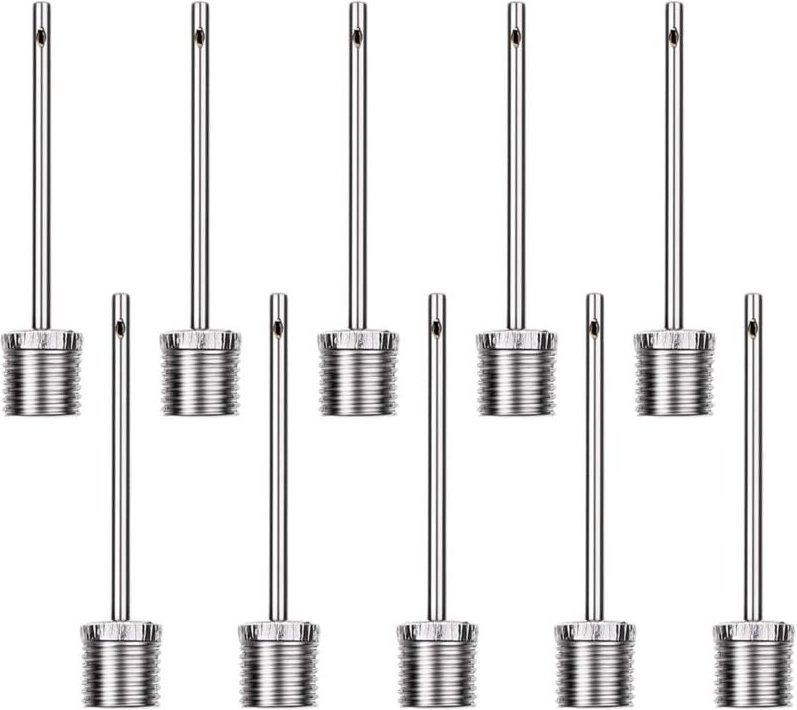 Tragbare Aufblasnadel aus Edelstahl für Basketbälle, Fußbälle und Volleybälle