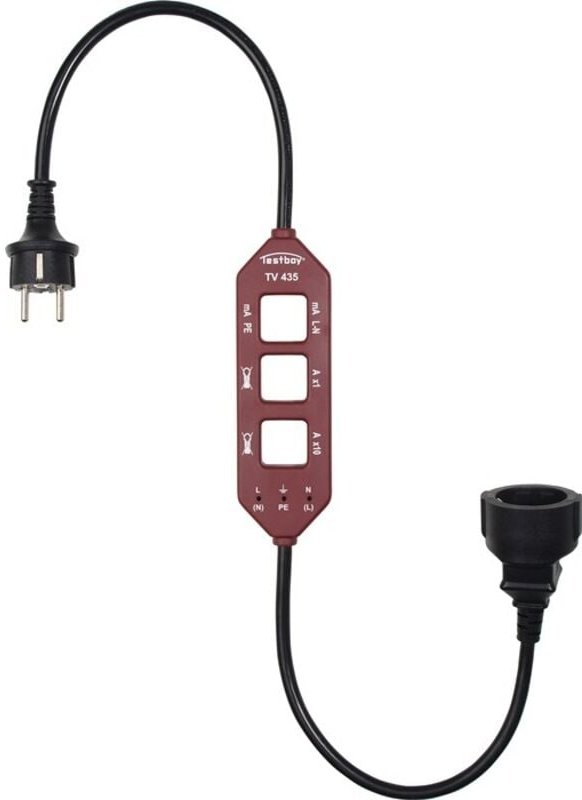 Testboy - Strommessadapter tv 435 Laststrom-/Differenz-/Leckstrommessung