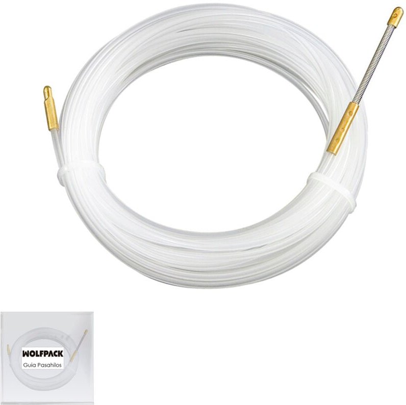 Kabeldurchführungen, 15 Meter x ø 4mm.