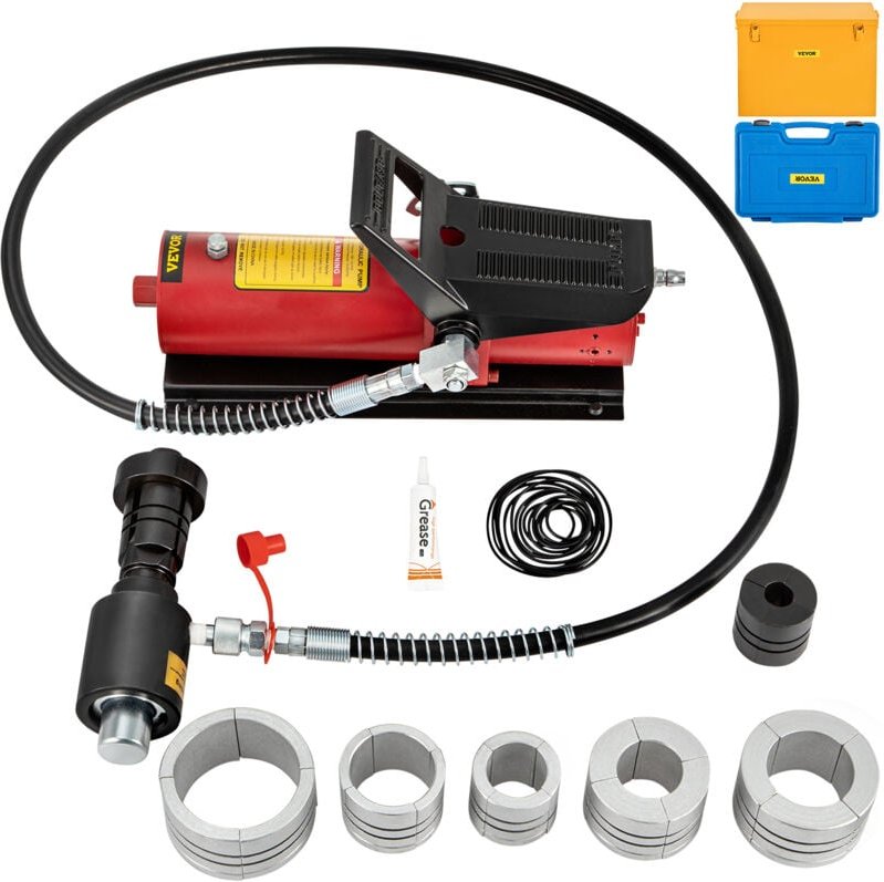 Thumbnail - Mophorn - vevor Hydraulischer Auspuffrohr-Expander, Größe 1-5/8' bis 4-1/4', 10-T-Pedalpumpe im Lieferumfang enthalten, ...