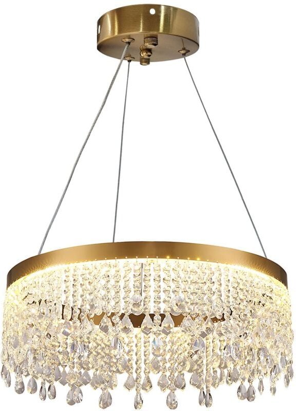 Led-Hängedeckenleuchte Toolight App1730-1cp Gold 40cm