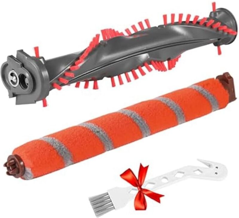 Ersatz-Bürstenrolle, Hauptrollenbürste, passend für Shark DuoClean NV800, UV810, HV380, HV382 Staubsauger, 1 weiche Bürs...