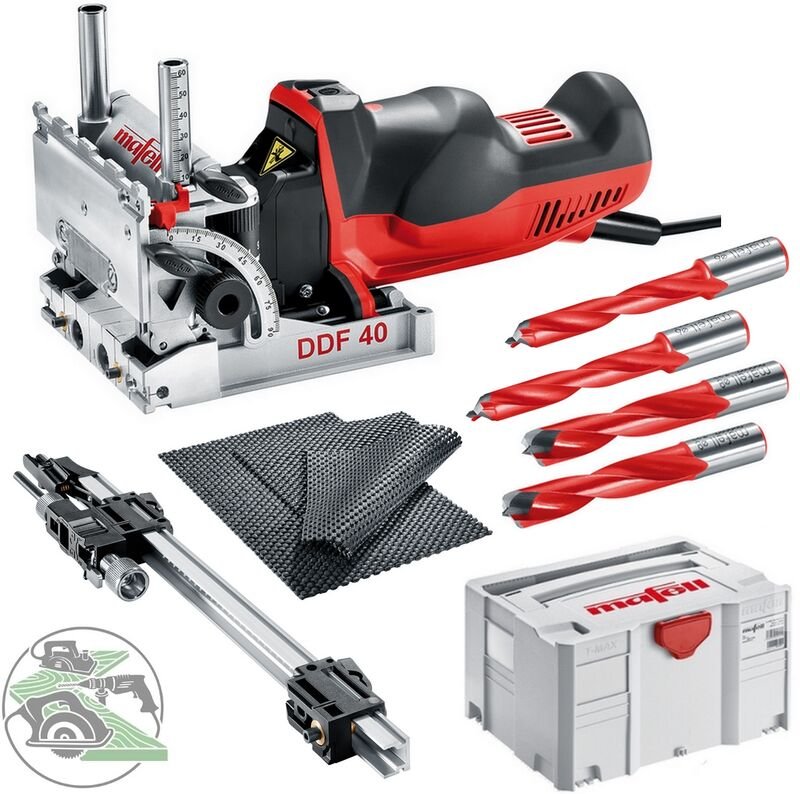 DuoDübler ddf 40 MaxiMAX im t-max 230V Bohrtiefe bis 40mm bohren 918602 - Mafell