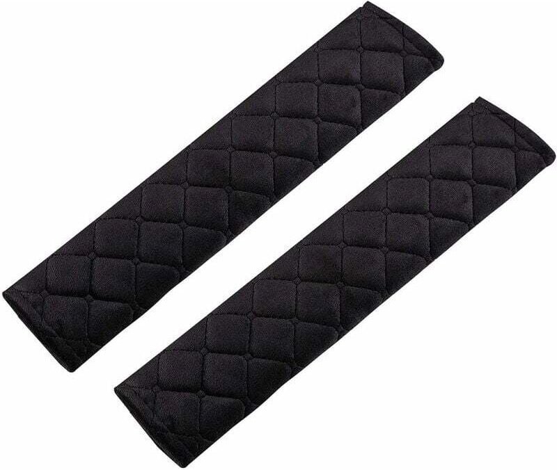 Auto-Sicherheitsgurtschutz, abnehmbares Sicherheitsgurtkissen, 2-teilige Komfort-Reisepolster für Autositze für Erwachse...