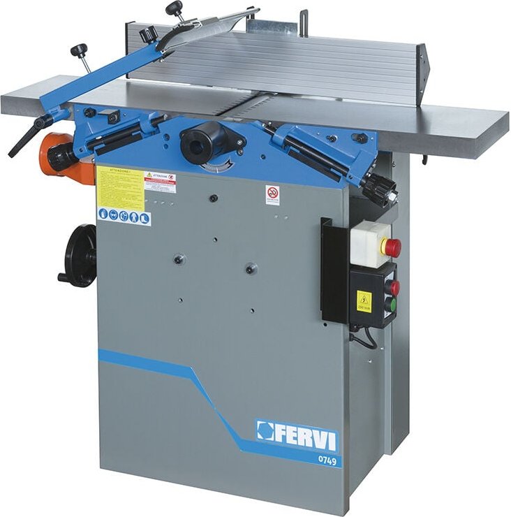 Fervi - abricht und dickenhobel abrichthobel hobelmaschine 230 v 0749