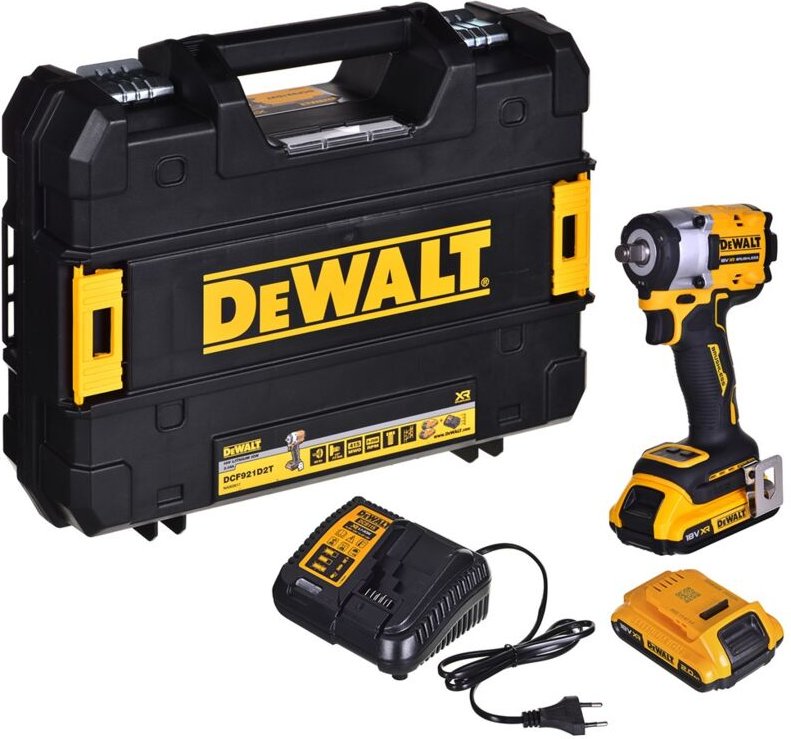 Klucz udarowy 1/2' 18v 2x2,0ah dcf921d2t Dewalt