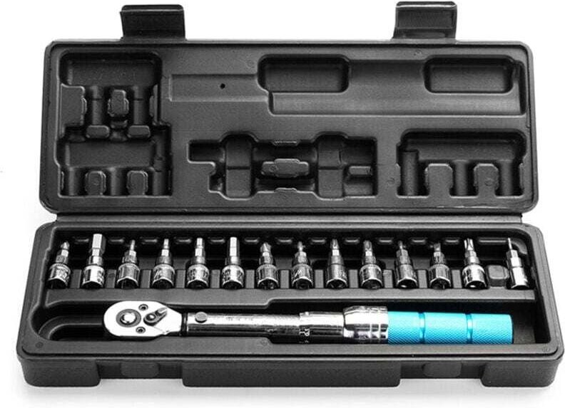 Bike Drive Drehmomentschlüssel-Set Fahrradreparaturmechaniker 1/4' Sasicare dr 2-14Nm-Buchse