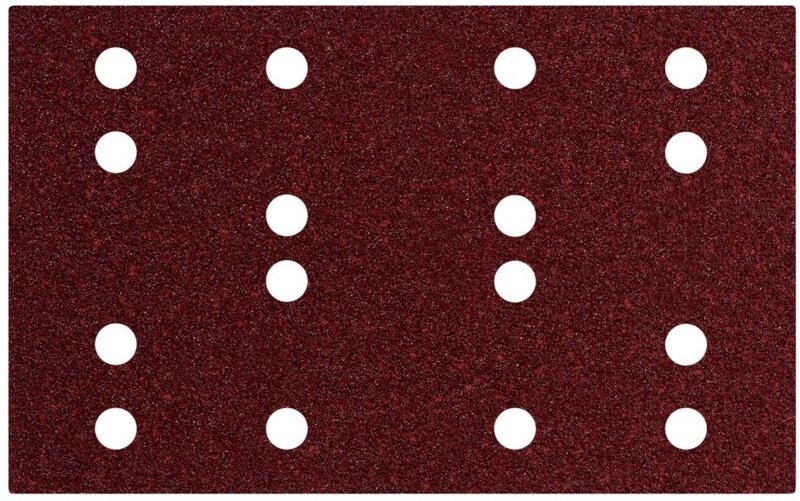 Haftschleifblätter P80 80x133mm gelocht 10 Stück Kletthaftung 635192000 - Metabo