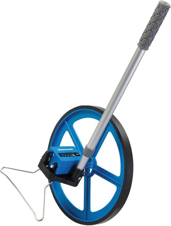 Großes Messrad 0–99.999,9 m