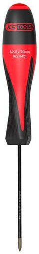 Schraubendreher KS TOOLS Ultimate Grip - Diamantspitze - Kreuzschlitz - PH0 x 75mm - 922.6421