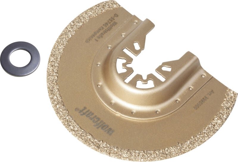 Segmentsägeblatt hm 85 mm für Bosch pmf Multi-Tool-Zubehör - Wolfcraft