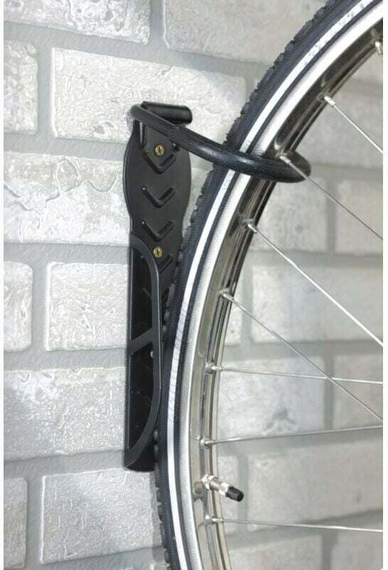 Ahlsen - Fahrradaufbewahrung, Fahrradhaken zur Wandmontage – schwarz