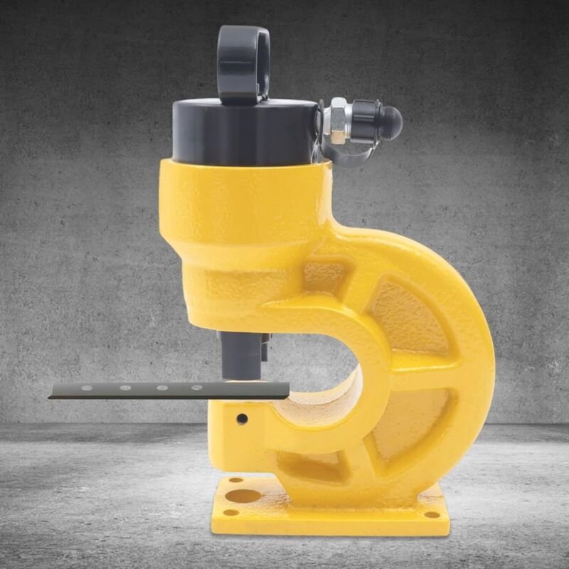 Hydraulische Lochstanze: 31T/310KN, 95mm, 4 Öffnungen (3/8", 1/2", 5/8", 3/4"), Metall, Wolframstahl, Gelbmetall, 8 Löch...