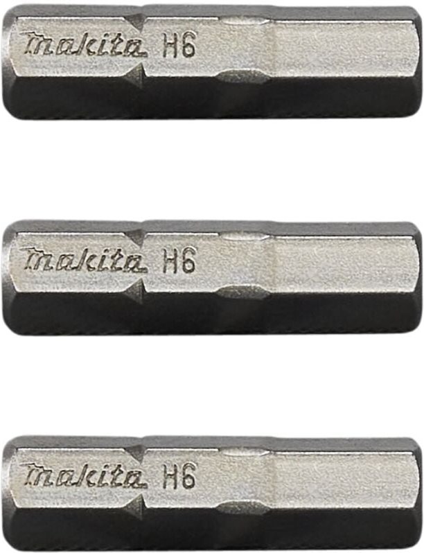 6-KT Bit 6,0x25 mm 3 St. - B-23721 - Makita