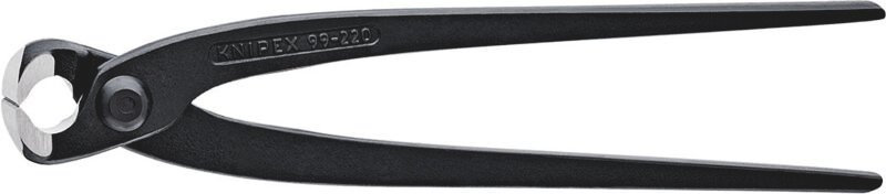 Monierzange L.220mm pol.schwarz atram. Knipex