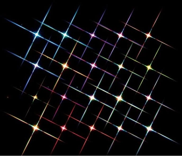 Super Bright 20 Multi Color Flashing Light String b/o 4.5V Art.-Nr. 84384