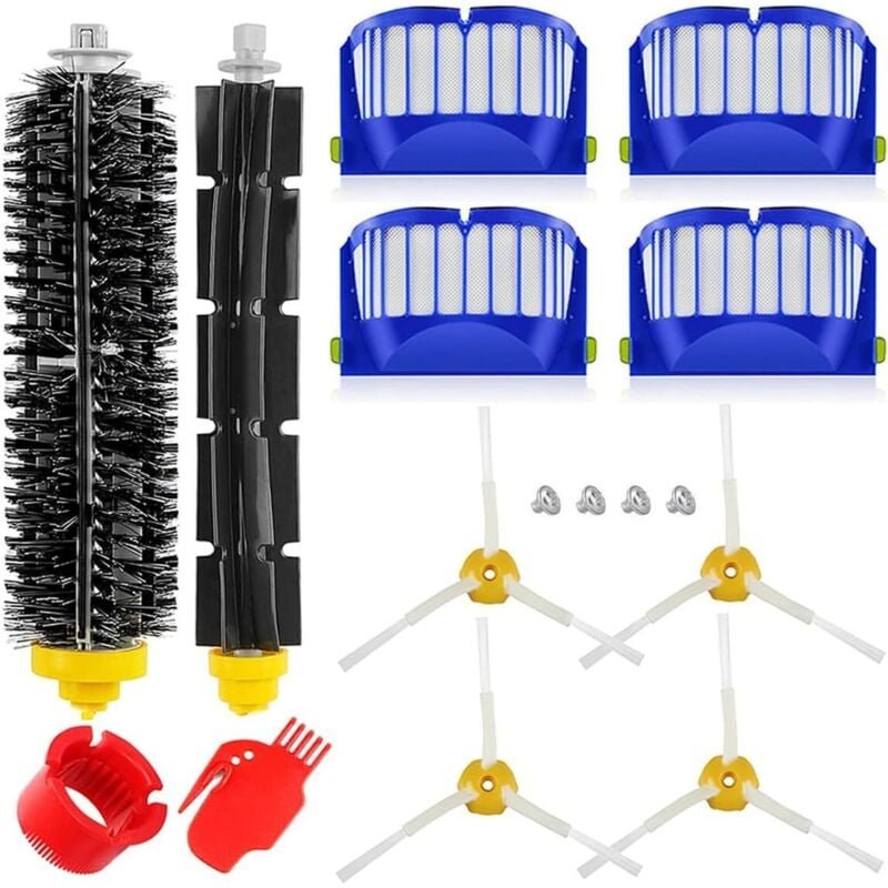 Passendes Zubehör Ersatzteilset für iRobot Roomba 600 Serie Ersatzteile für Roomba 600 610 614 620 625 630 635 640 645 6...