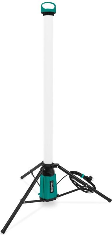 Vonroc - pro Arbeitsleuchte 360° - led - 76W – Flutlicht - mit Stativ – sehr leistungsstark: 11.500 Lumen - Höhe: 151 cm...