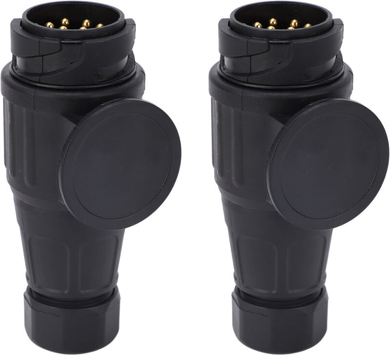 13-poliger wasserdichter, spritzgegossener Kunststoff-Steckeradapter für Anhänger, geeignet für europäische Fahrzeuge un...