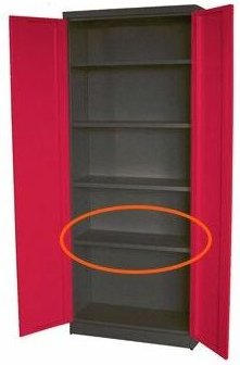 Schrankregal DEK7838, bd 780x380 Metallarbeiten 856001001