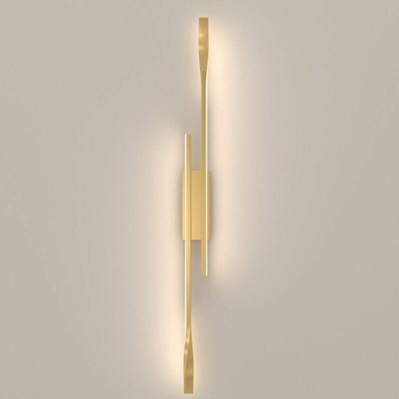 Innen Wandleuchte Modern Wandlampe Golden Kreative Deckenleuchte für Korridor Warmweißes Licht