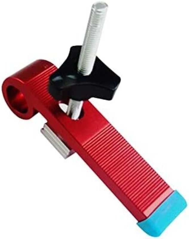 2 Stück Schnellspannklemme, Metall-T-Schienenklemme, Metall-T-Schienenklemme, Führungsschienen-Verbindungsklemme für Hol...