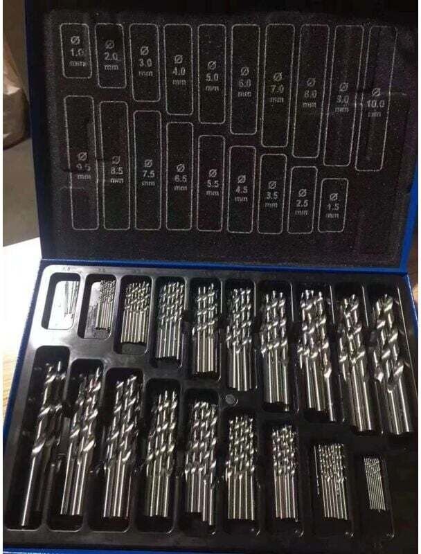 170-teiliges Kobalt-Bohrer-Set (HSS-Co / Edelstahl) HSS-Metall – konzipiert für Edelstahl