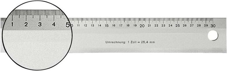 FORMAT Leichtmetall-Maßstab 300mm