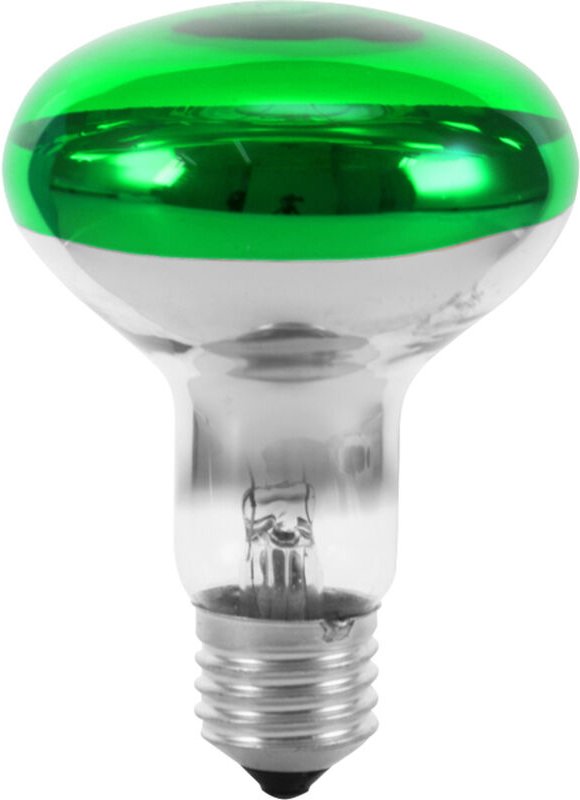 Omnilux - Eurolite 9210410U Halogen E27 Reflektor 60 w Grün (ø x l) 80 mm x 110 mm 1 St.