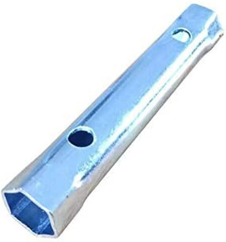 Ahlsen Metrischer Metall-Wasserhahn-Rohrschlüssel – einteilige Gegenmutter – 34–40 mm – extra lang – für Rohrventile (1 ...