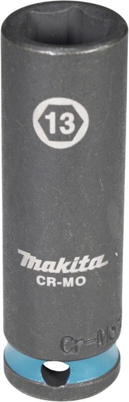 Makita E-16302 Steckschlüssel 3/8" SW13 Impact Black lang