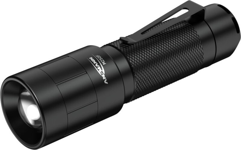 M250F led Taschenlampe mit Gürtelclip, mit Handschlaufe batteriebetrieben 260 lm 157 g - Ansmann