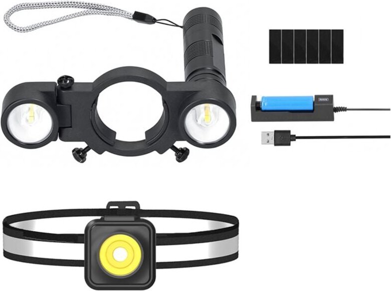 Sprühbeleuchtung in Industriequalität, wiederaufladbare USB-Beleuchtungs-Stirnlampe, geeignet für die Farbbeleuchtung, p...