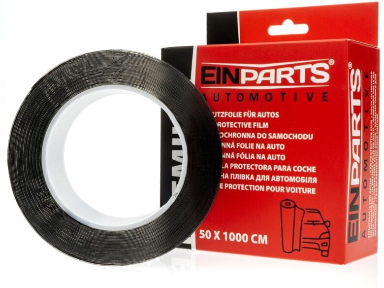 Schwarzes Schutzband - CARBON 5cm x 10m - dauerhafter Autoschutz gegen Kratzer