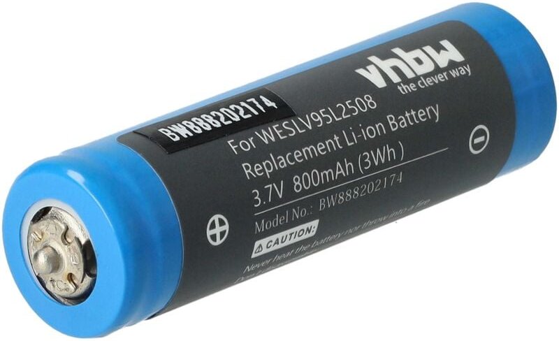 Vhbw - Akku kompatibel mit Panasonic ES-LV65, ES-LV81, ES-LV9, ES-LV95, ES-RF31 Rasierer Haarschneider (800mAh, 3,7V, Li...