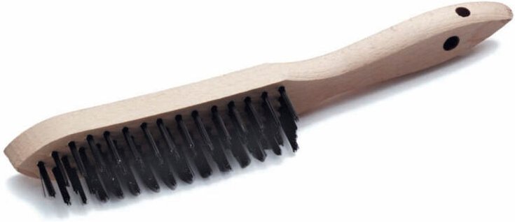 Cimco Stahldrahtbürste 4-reihig 141314