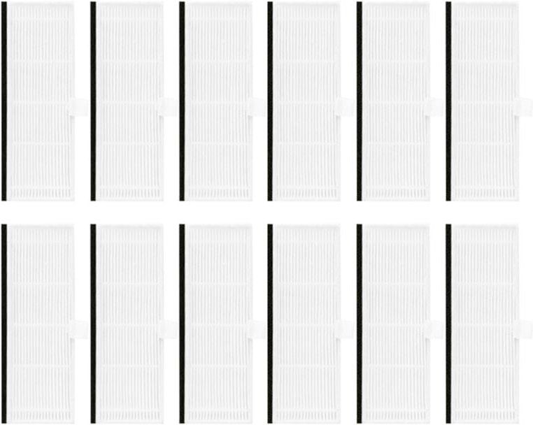 12PCS Hepa-Filter für Vactidy T7 T8 Roboter-Staubsaugerteile