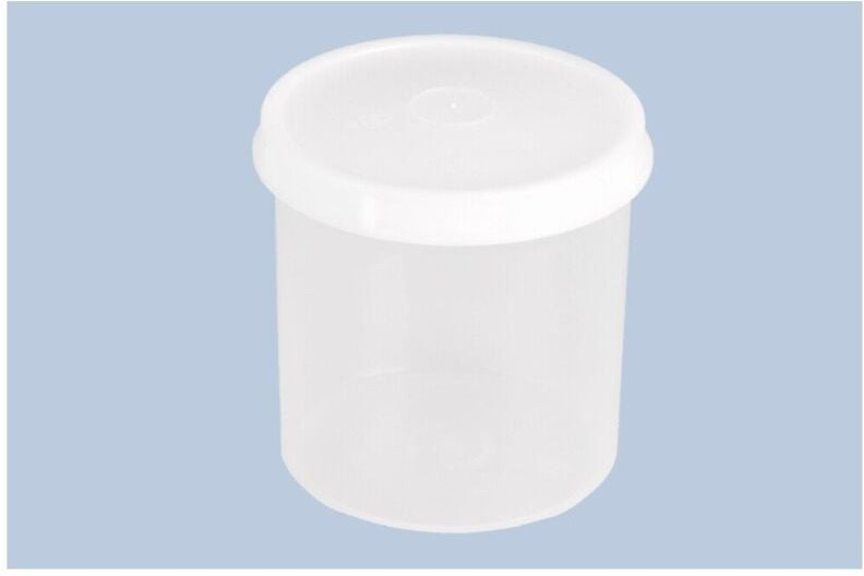 HÜNERSDORFF 915600 Dose 1000 ml mit Schraubdeckel rund natur H126xD125mm