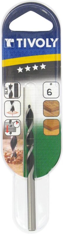 Industrie-Holzbohrkrone mit abgestuften Schneiden, 3 Spitzen, 1 3/16 Zoll