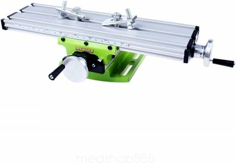 Kreuztisch Koordinatentisch Schraubstock Kreuzsupport Frästisch Bohrtisch Fräse