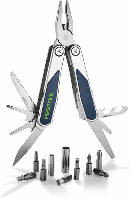 Festool - MT-FT1 Multitool 20 in 1 ( 577934 ) Zange / Drahtschneider / Feile / Schraubendreher / Dosenöffner / Kapselheb...