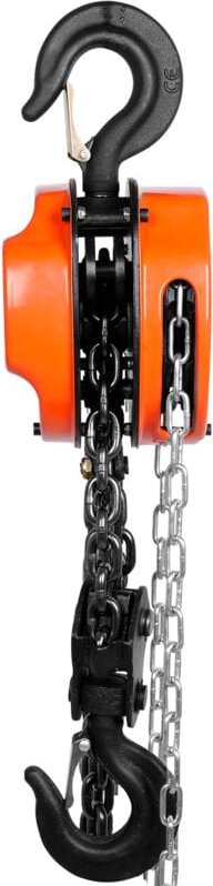 Mophorn - Manueller Kettenzug von, 2 Tonnen, 4400 lbs Tragkraft, 10 Fuß G80 verzinkter Kohlenstoffstahl, Doppelklinkenbr...