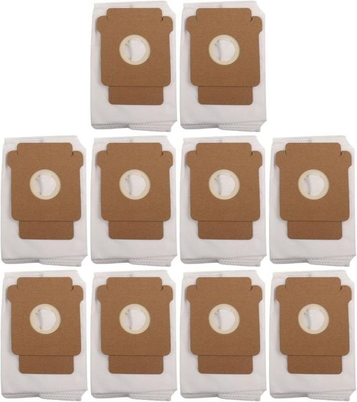 10er-Pack Staubbeutel für Roomba 105/Plus 405/Plus 505/Max 705/Combo 2 Essential Saugroboter, 3 Liter Fassungsvermögen, ...
