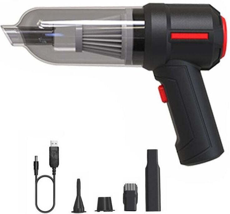 SNQ - und 1 Souffleur d'air sans fil portable Air Duster Mini 9000Pa sans fil voiture PC-Tastatur-Saugsauger tragbar sch...