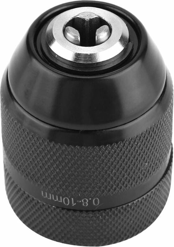 ZVD-3/8 Bohrfutter, 0,8 mm-10 mm Schaft-Umrüstfutter, elektrischer Bohrfutteradapter, Gewinde-Schnellspannbohrfutter für...