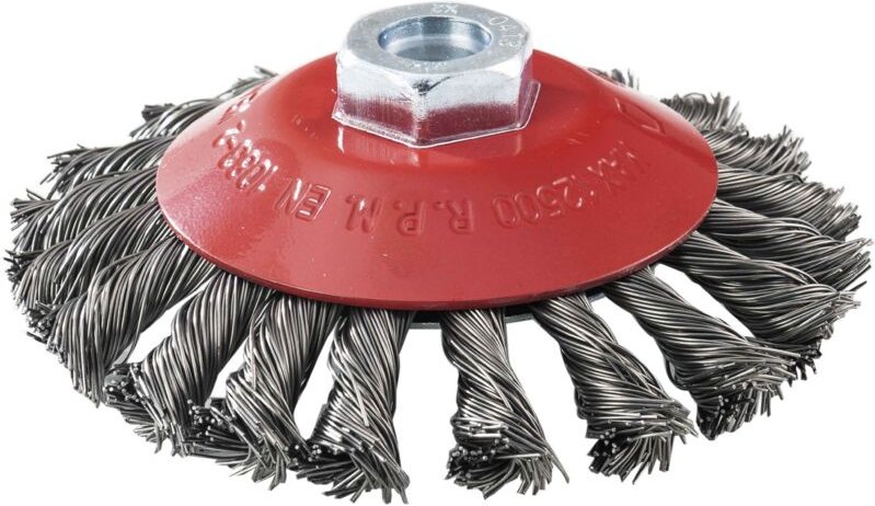 Toilettenbürste aus gedrehtem Stahl 115 mm