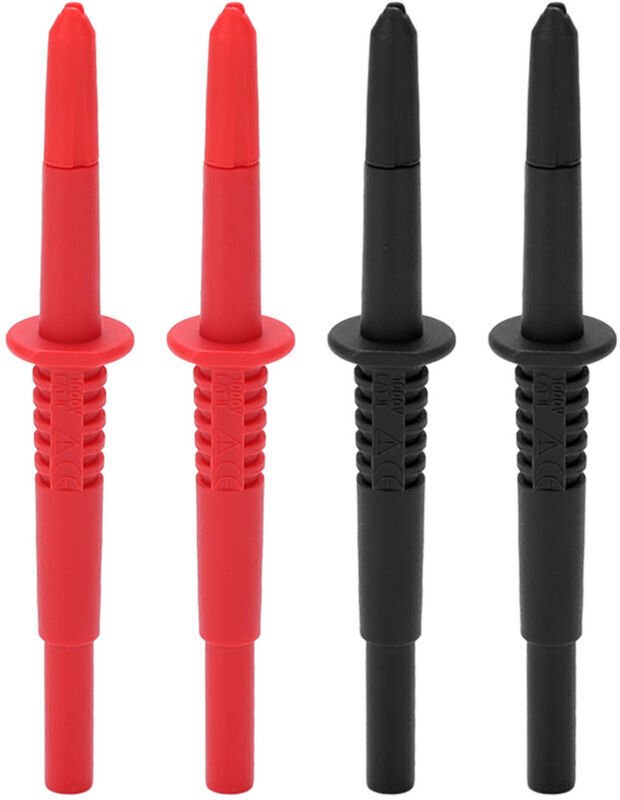 Multimeter-Prüfspitzenset, PA-Messing-Laternenspitzen-Prüfspitzen mit 4-mm-Bananensteckern für Kfz-Sensoren
