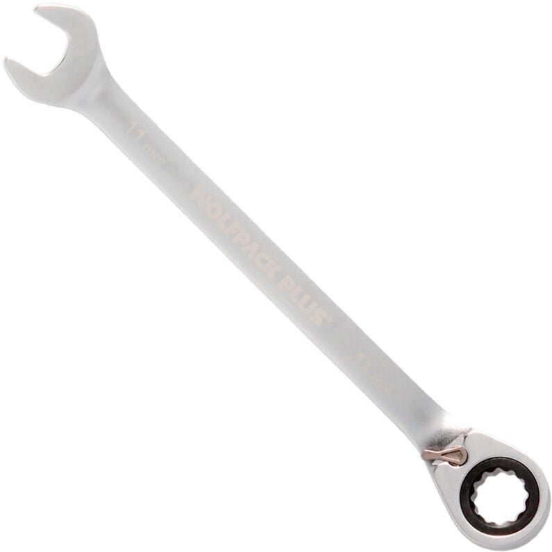 Ring-Maulschlüssel mit Ratsche 11 mm. din 3113