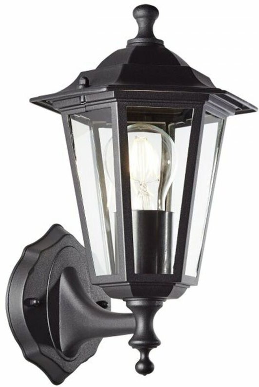 Wandleuchte Brilliant Carleen Außenbereich E27 Schwarz 60 W