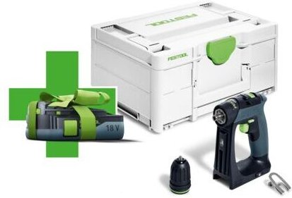 Akku-Bohrschrauber cxs 18-Basic-3,0, 1x 3,0 Ah Akku im Systainer - Festool